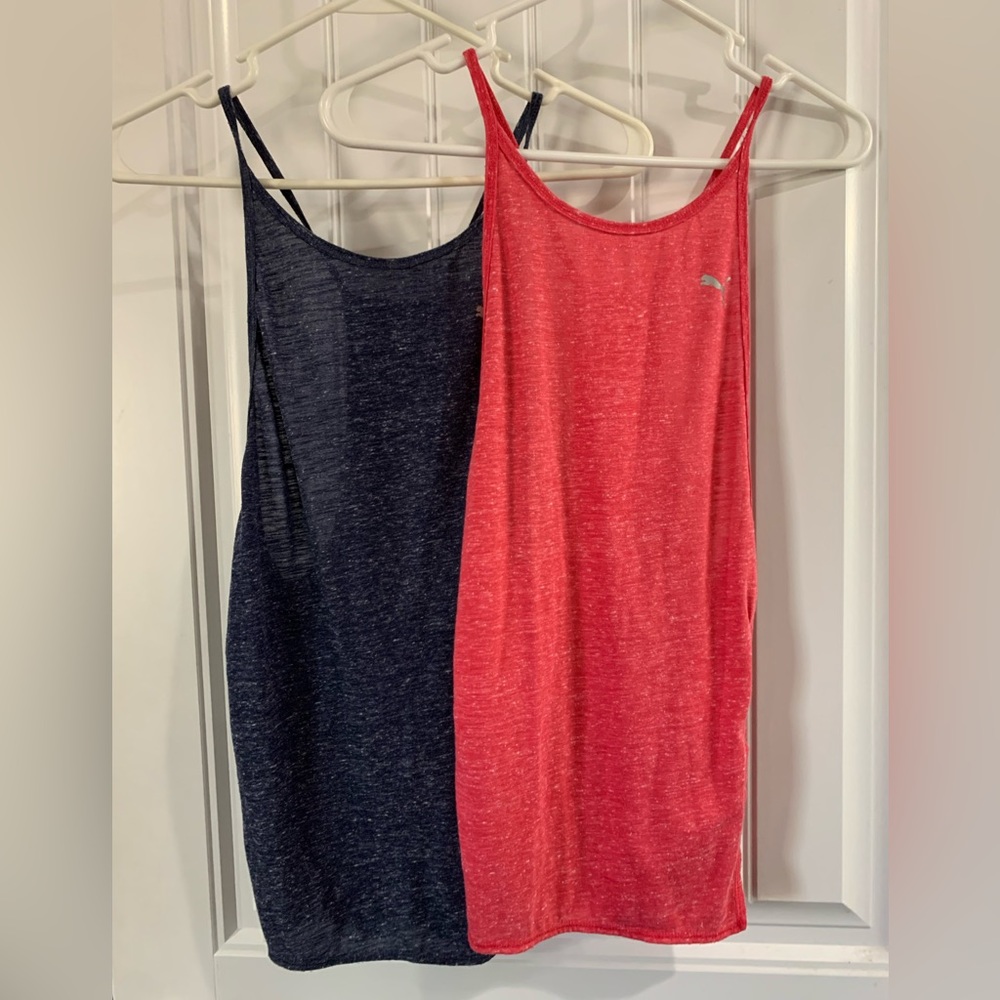 2 Puma work out tank tops